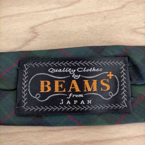 ビームスプラス BEAMS+ チェック柄ネクタイ メンズ